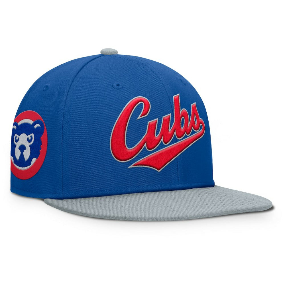 Royal/Gray Chicago Cubs Fanatics Yard Fitted Hat