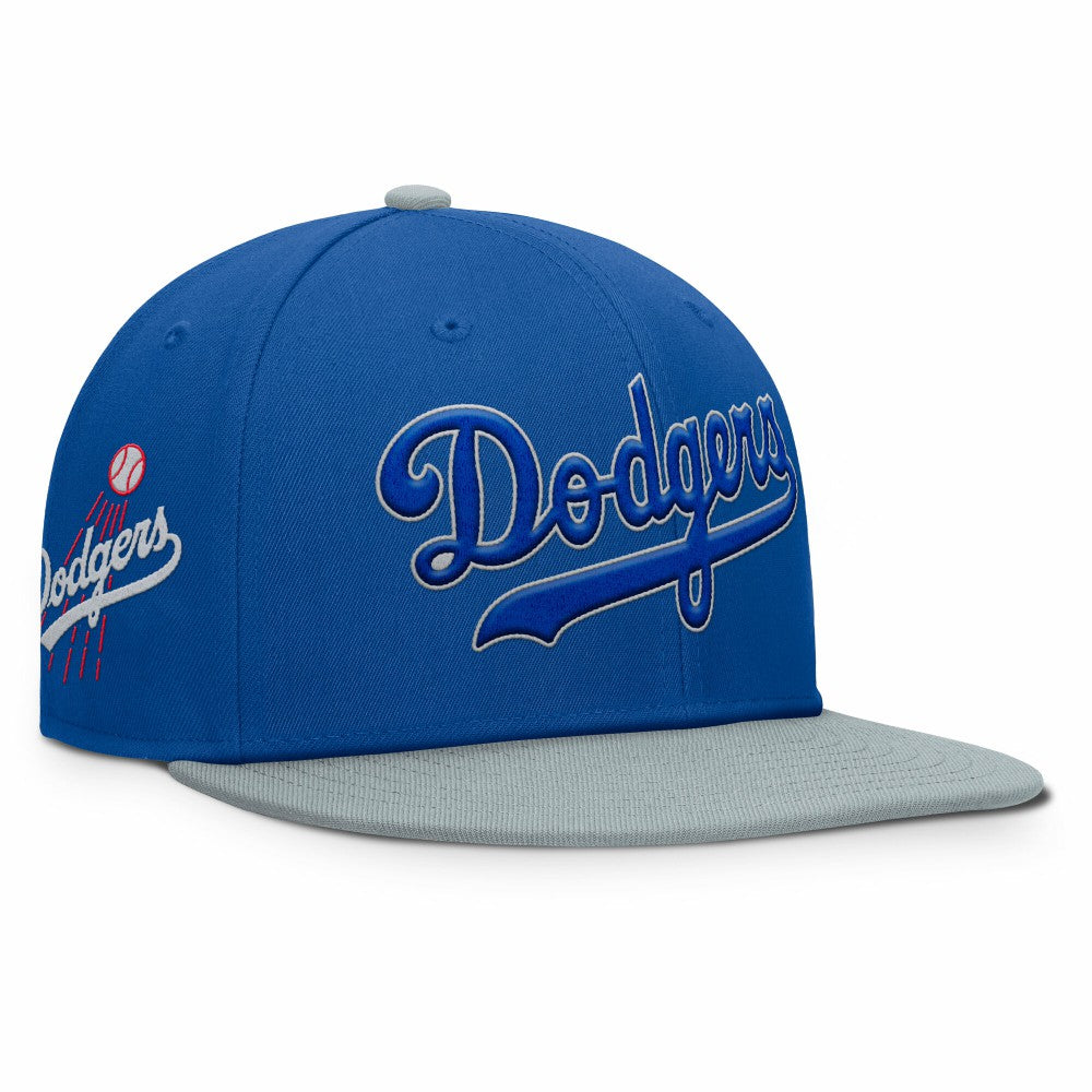 Royal/Gray Los Angeles Dodgers Fanatics Yard Fitted Hat