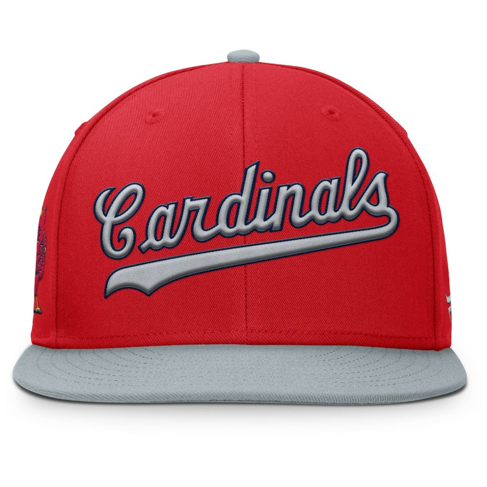 Red/Gray St. Louis Cardinals Fanatics Yard Fitted Hat