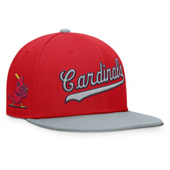 Red/Gray St. Louis Cardinals Fanatics Yard Fitted Hat