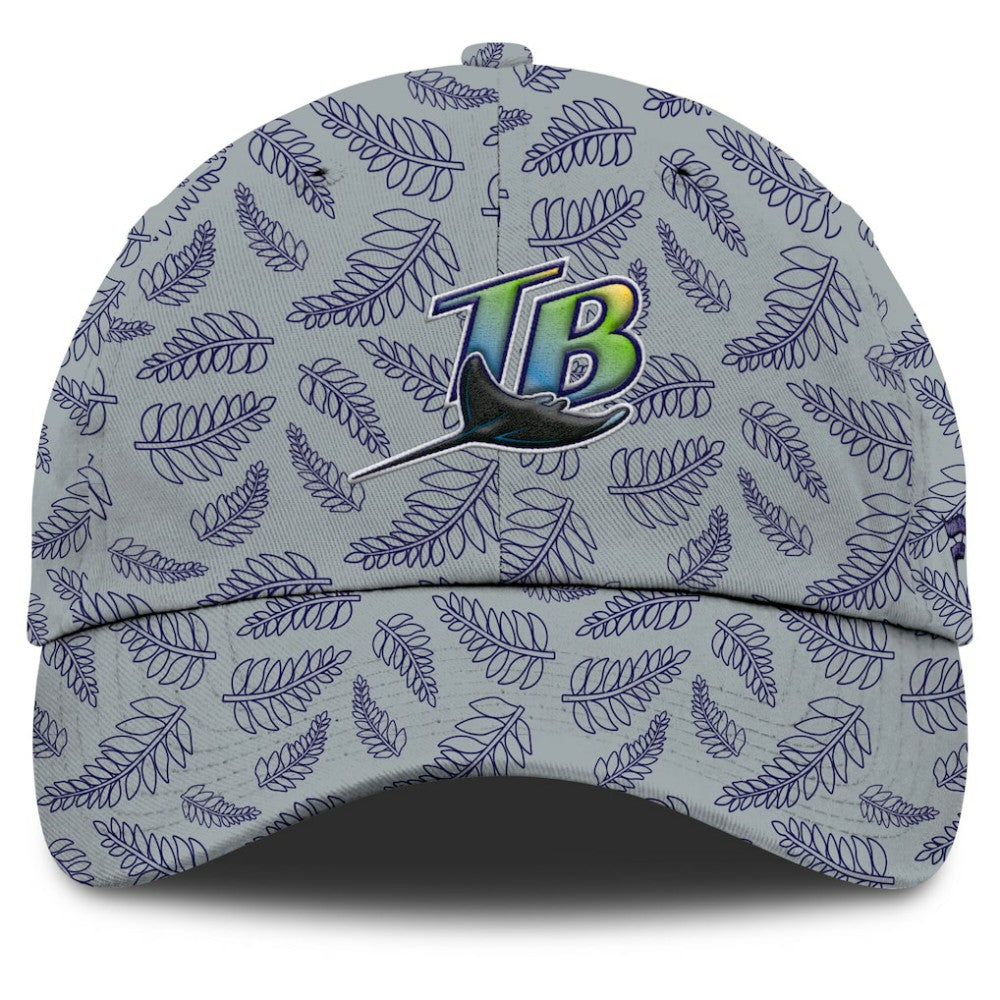 Gray Tampa Bay Rays Fanatics Women's Cooperstown Collection Shift Adjustable Hat