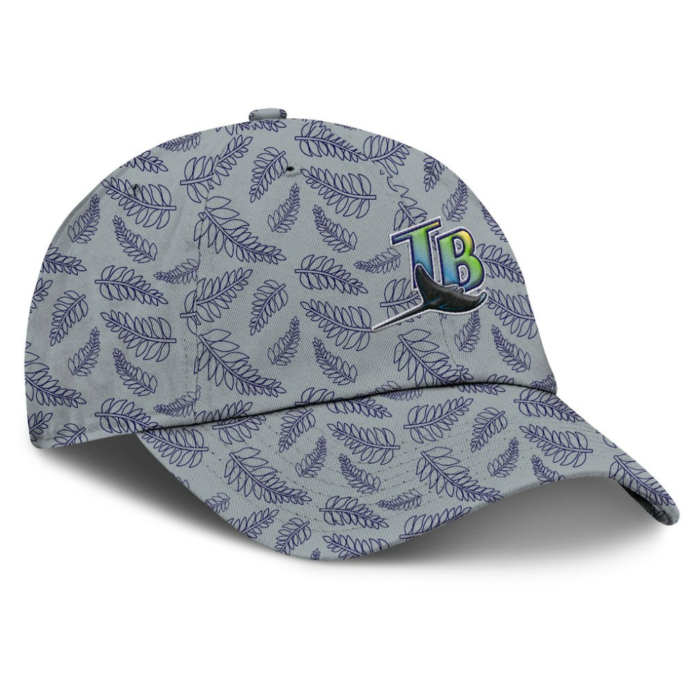 Gray Tampa Bay Rays Fanatics Women's Cooperstown Collection Shift Adjustable Hat