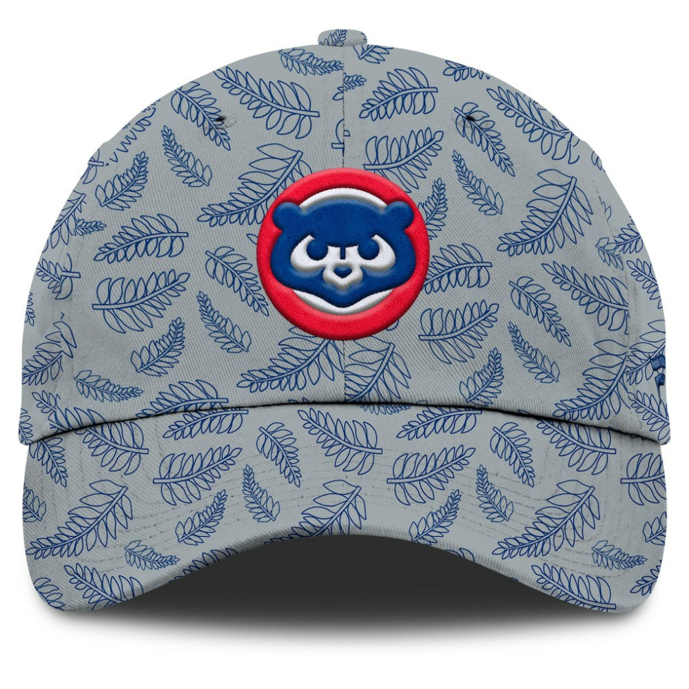 Gray Chicago Cubs Fanatics Women's Cooperstown Collection Shift Adjustable Hat
