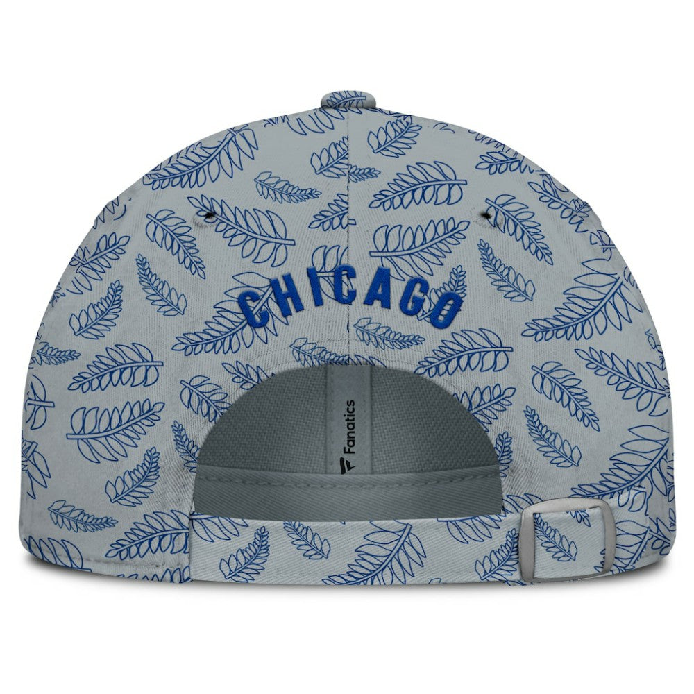 Gray Chicago Cubs Fanatics Women's Cooperstown Collection Shift Adjustable Hat
