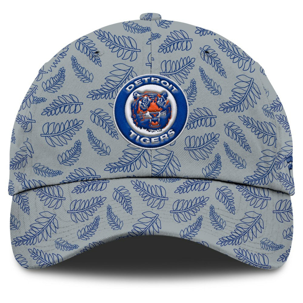 Gray Detroit Tigers Fanatics Women's Cooperstown Collection Shift Adjustable Hat