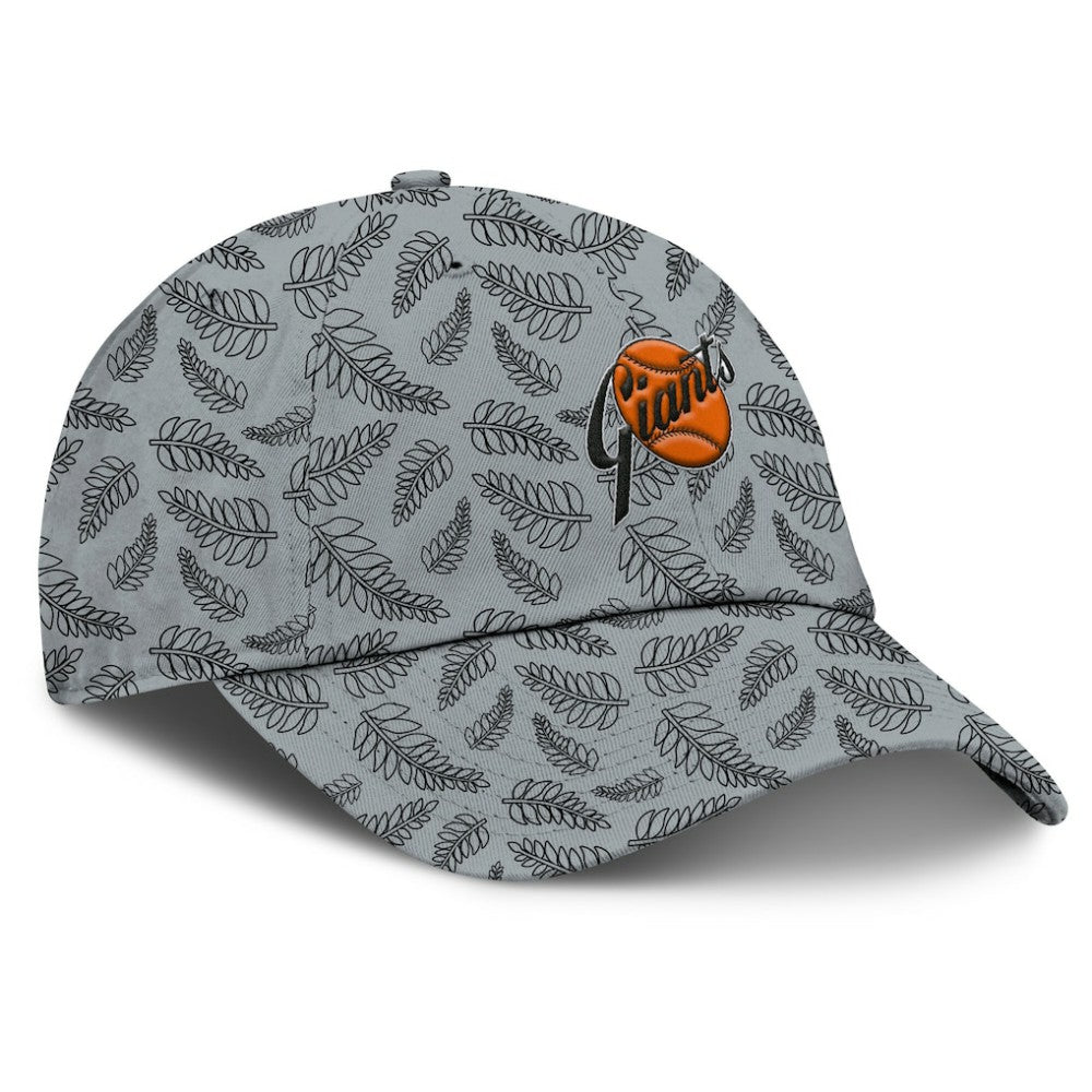 Gray San Francisco Giants Fanatics Women's Cooperstown Collection Shift Adjustable Hat