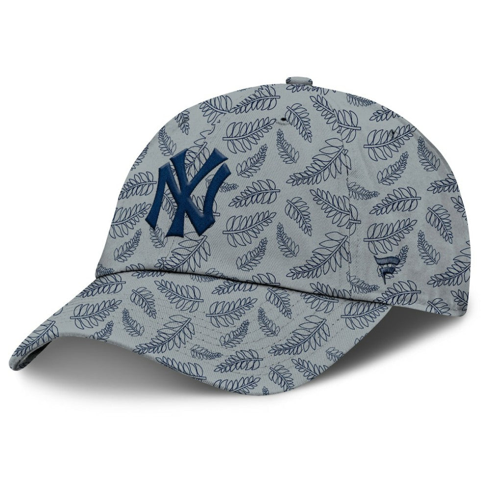 Gray New York Yankees Fanatics Women's Cooperstown Collection Shift Adjustable Hat