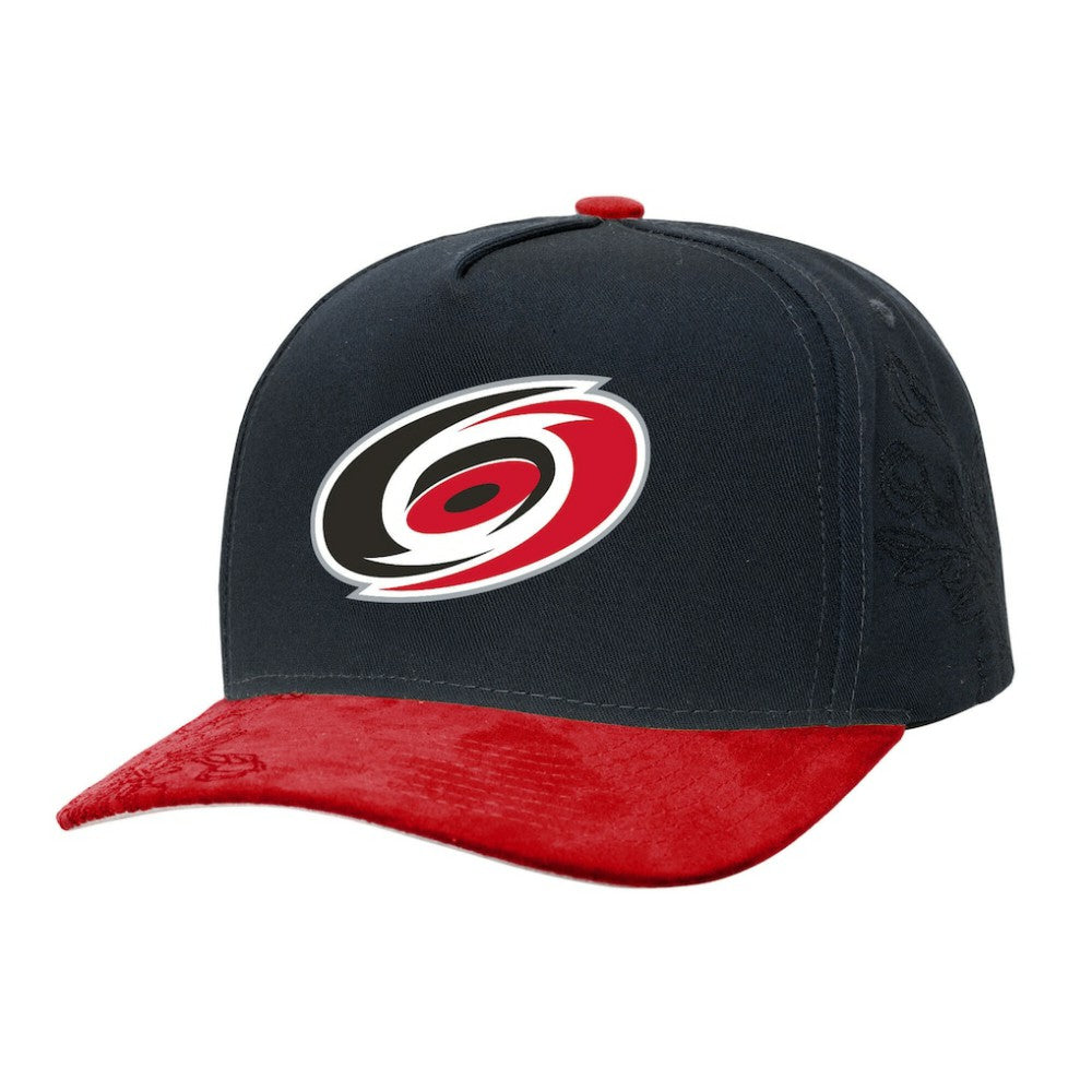 NHL Carolina Hurricanes Mitchell & Ness May Flowers Pro Crown Adjustable Hat