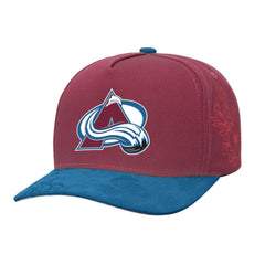 NHL Colorado Avalanche Mitchell & Ness May Flowers Pro Crown Adjustable Hat