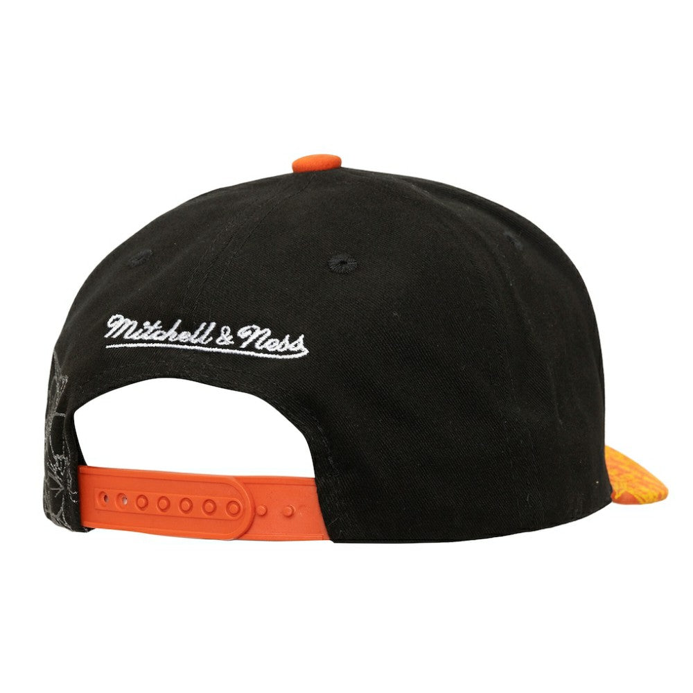 NHL Philadelphia Flyers Mitchell & Ness May Flowers Pro Crown Adjustable Hat