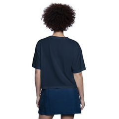 Navy Houston Astros Starter Women's Play the Ball Boxy Cropped T-Shirt