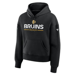 NHL Boston Bruins Fanatics Women's Authentic Pro Primary Pullover Hoodie