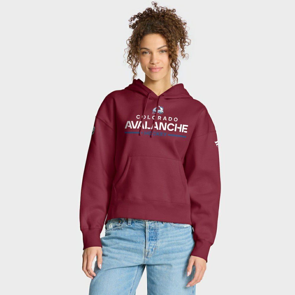 NHL Colorado Avalanche Fanatics Women's Authentic Pro Primary Pullover Hoodie