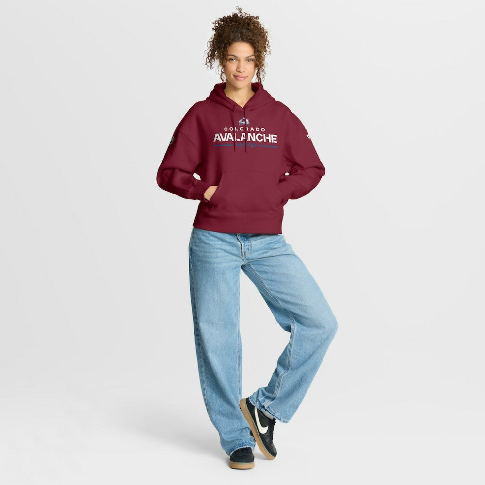 NHL Colorado Avalanche Fanatics Women's Authentic Pro Primary Pullover Hoodie