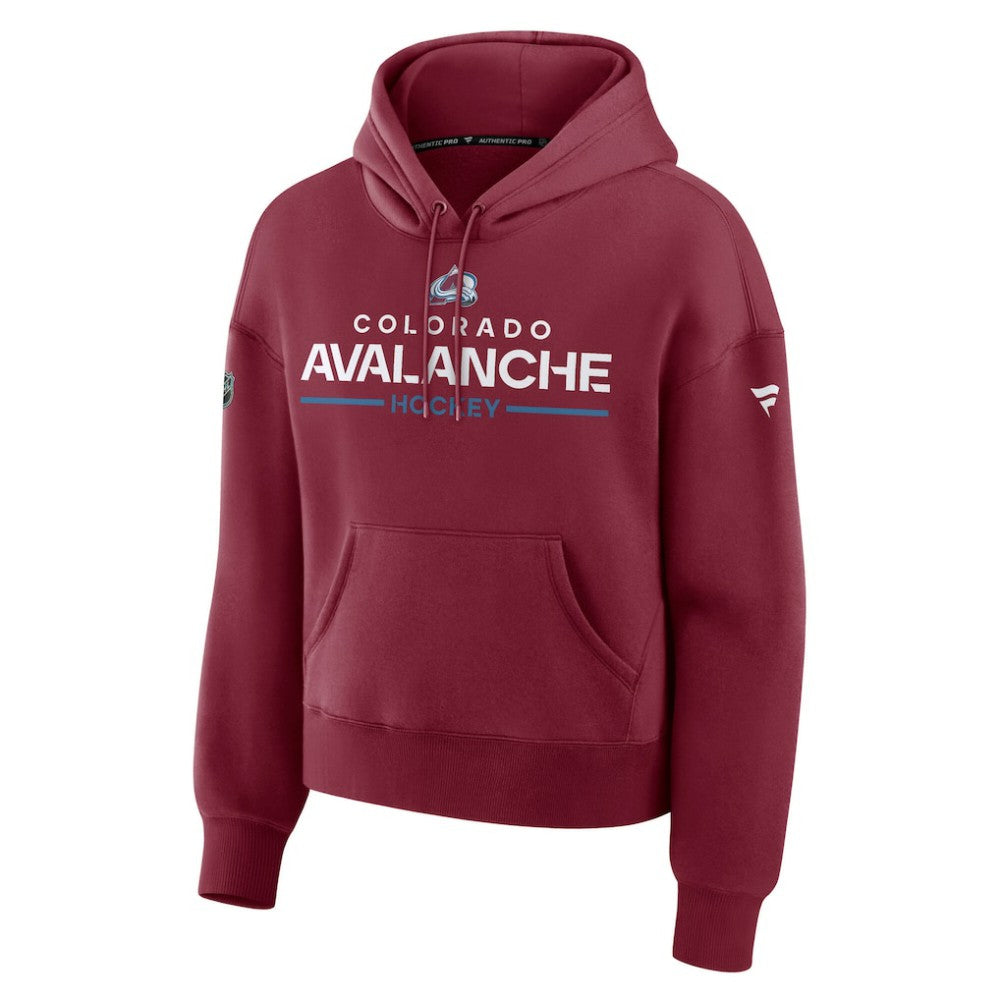 NHL Colorado Avalanche Fanatics Women's Authentic Pro Primary Pullover Hoodie