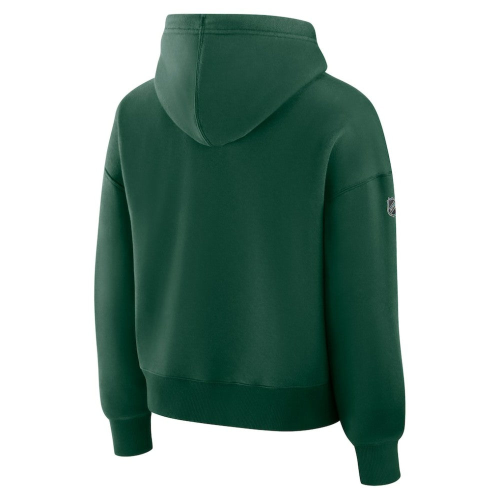 NHL Minnesota Wild Fanatics Women's Authentic Pro Primary Pullover Hoodie