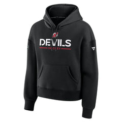 NHL New Jersey Devils Fanatics Women's Authentic Pro Primary Pullover Hoodie