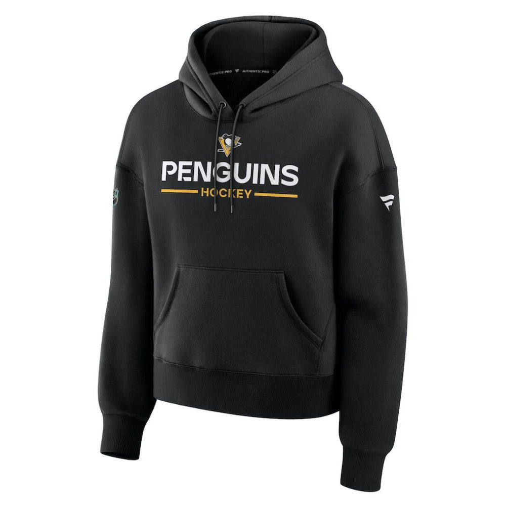 NHL Pittsburgh Penguins Fanatics Women's Authentic Pro Primary Pullover Hoodie