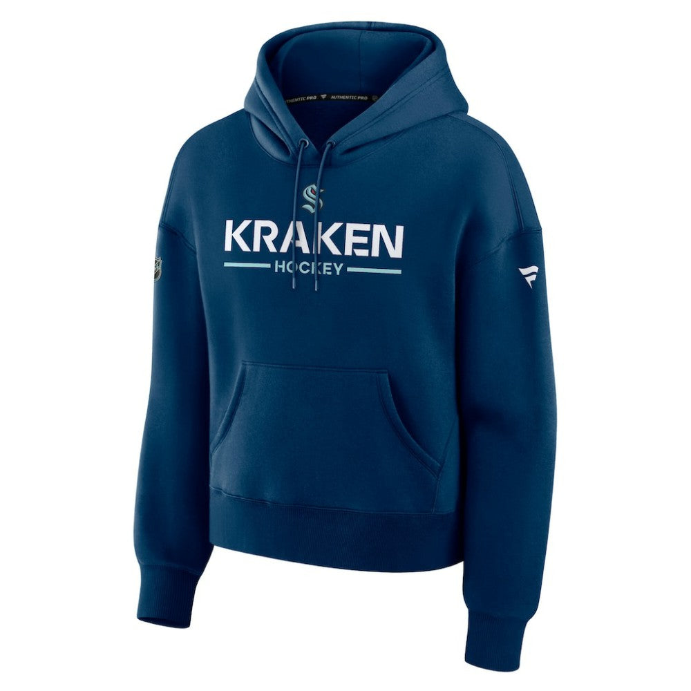 NHL Seattle Kraken Fanatics Women's Authentic Pro Primary Pullover Hoodie