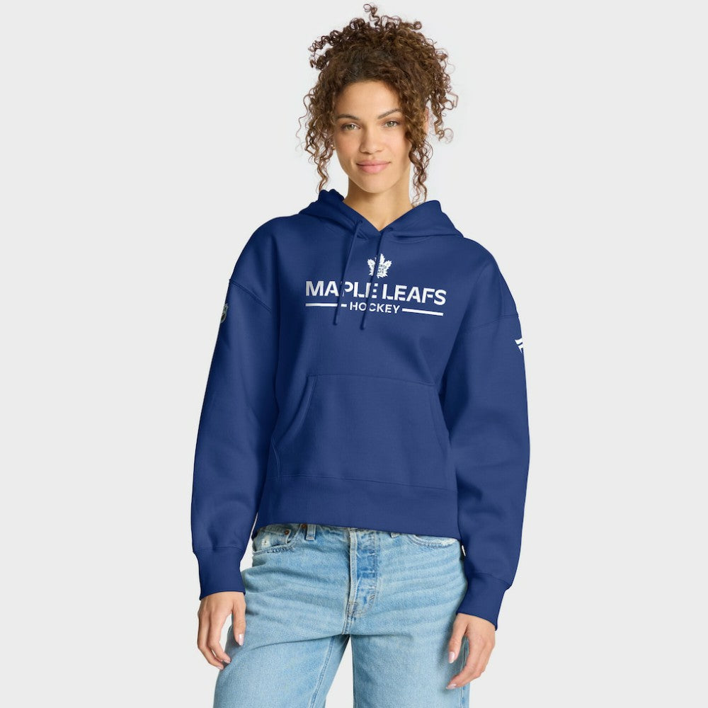 NHL Toronto Maple Leafs Fanatics Women's Authentic Pro Primary Pullover Hoodie