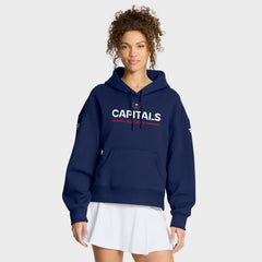 NHL Washington Capitals Fanatics Women's Authentic Pro Primary Pullover Hoodie