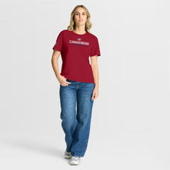NHL Montreal Canadiens Fanatics Women's Authentic Pro Primary T-Shirt