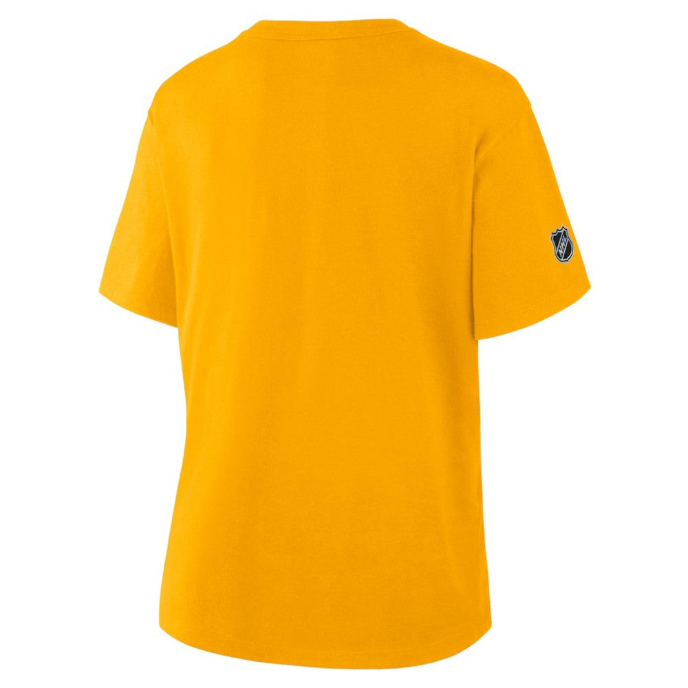 NHL Boston Bruins Fanatics Women's Authentic Pro Primary T-Shirt