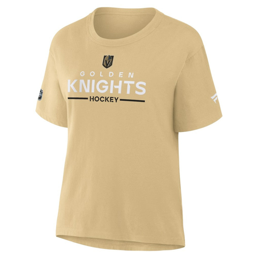 NHL Vegas Golden Knights Fanatics Women's Authentic Pro Primary T-Shirt
