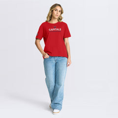 NHL Washington Capitals Fanatics Women's Authentic Pro Primary T-Shirt