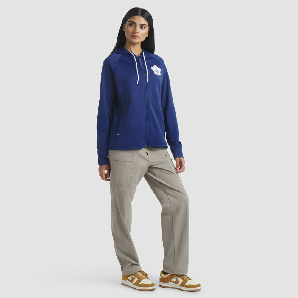 NHL Toronto Maple Leafs Fanatics Women's Authentic Pro Rink Raglan Full-Zip Hoodie