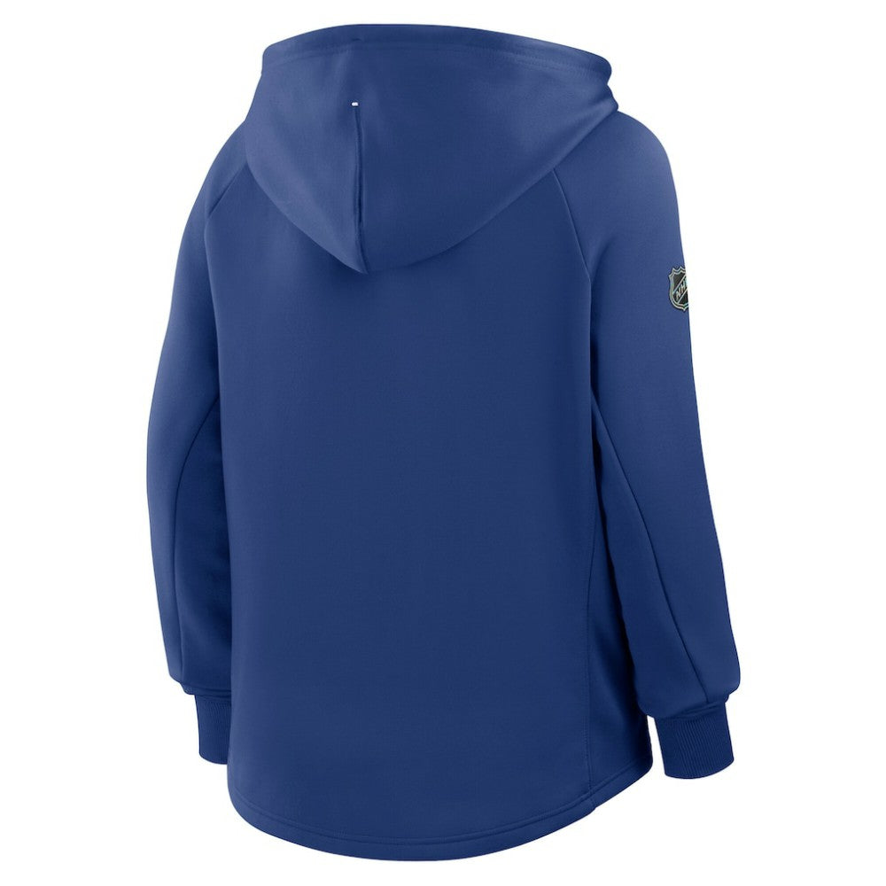 NHL Toronto Maple Leafs Fanatics Women's Authentic Pro Rink Raglan Full-Zip Hoodie