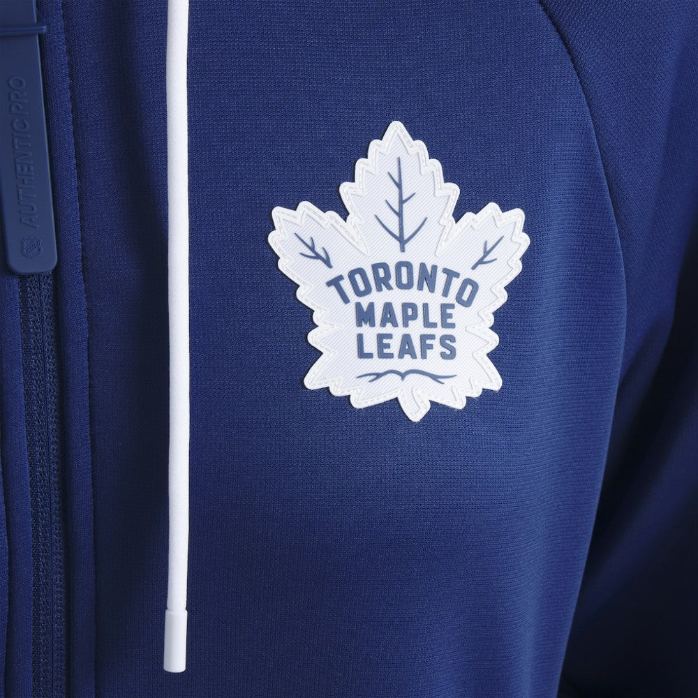 NHL Toronto Maple Leafs Fanatics Women's Authentic Pro Rink Raglan Full-Zip Hoodie