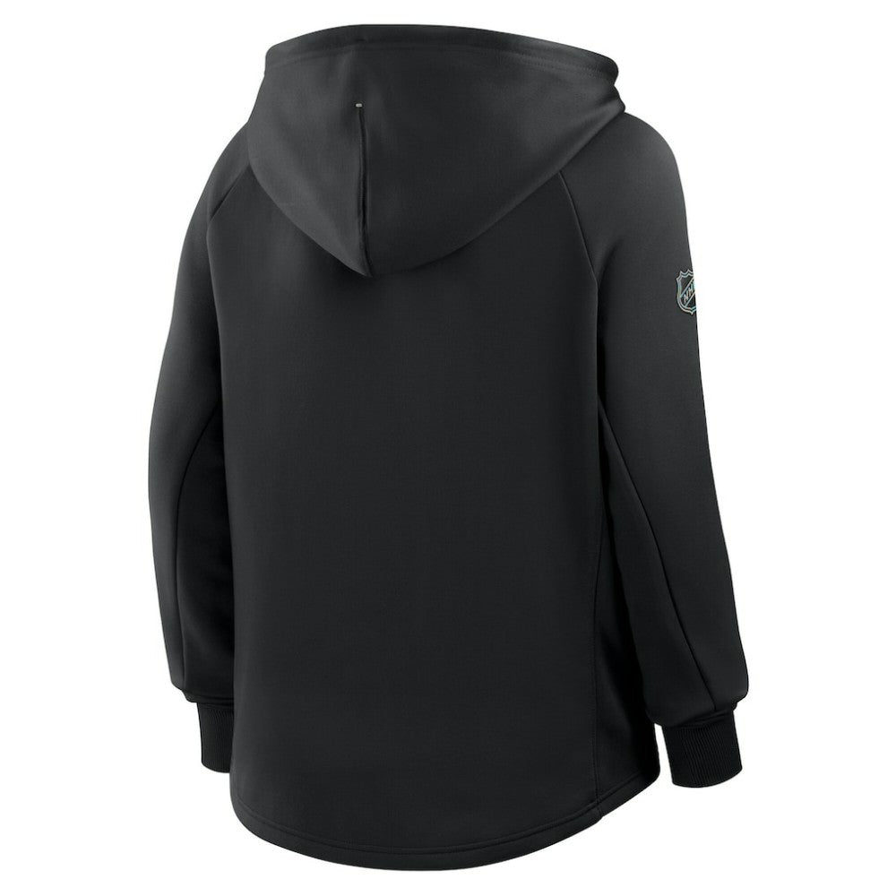 NHL Los Angeles Kings Fanatics Women's Authentic Pro Rink Raglan Full-Zip Hoodie