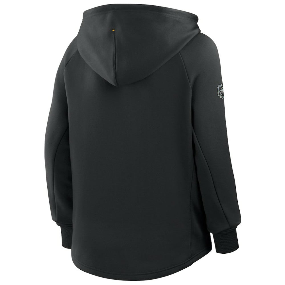 NHL Boston Bruins Fanatics Women's Authentic Pro Rink Raglan Full-Zip Hoodie