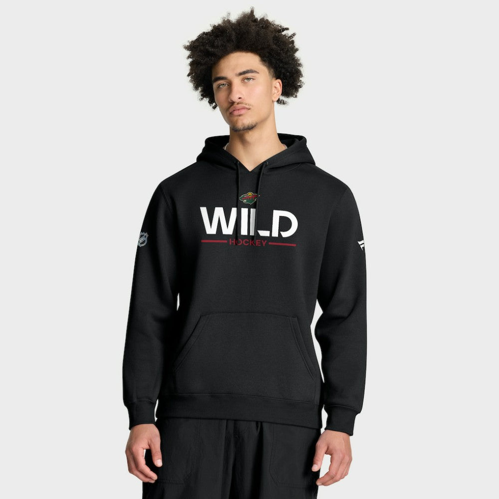 NHL Minnesota Wild Fanatics Authentic Pro Primary Hoodie