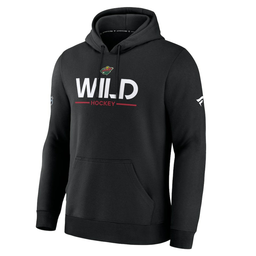NHL Minnesota Wild Fanatics Authentic Pro Primary Hoodie