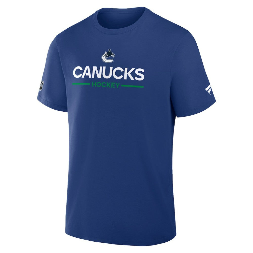 NHL Vancouver Canucks Fanatics Authentic Pro Primary T-Shirt