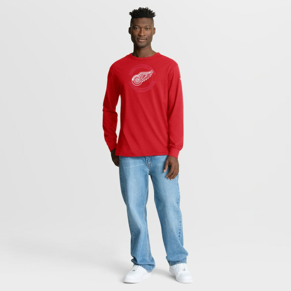 NHL Detroit Red Wings Fanatics Authentic Pro Property Of Practice Long Sleeve T-Shirt