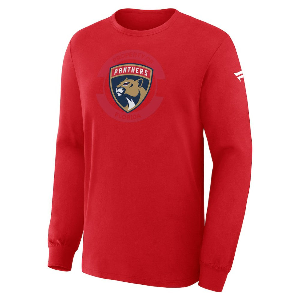 NHL Florida Panthers Fanatics Authentic Pro Property Of Practice Long Sleeve T-Shirt