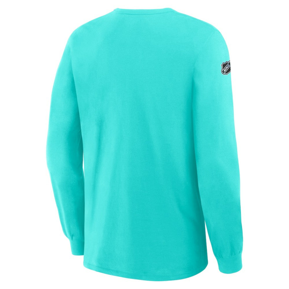 NHL Seattle Kraken Fanatics Authentic Pro Property Of Practice Long Sleeve T-Shirt