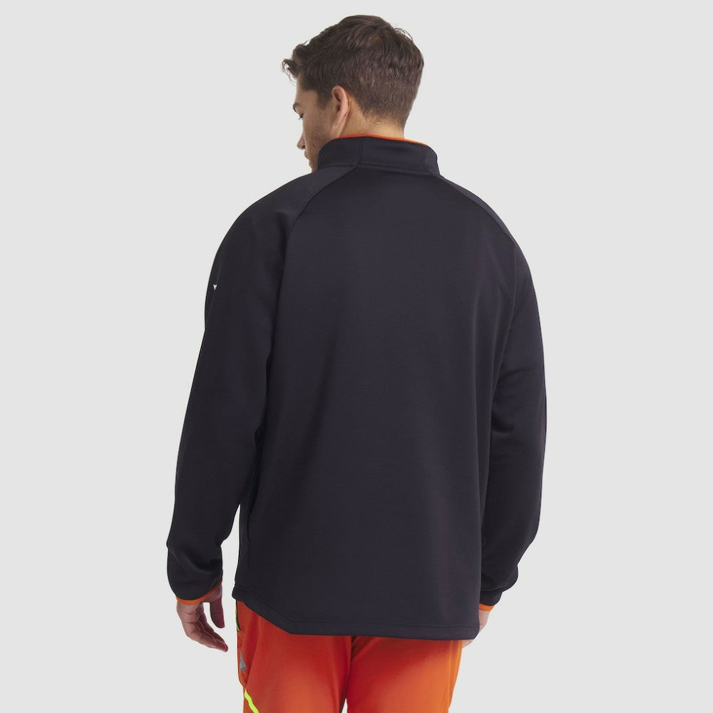 NHL Philadelphia Flyers Fanatics Authentic Pro Rink Raglan Quarter-Zip Pullover