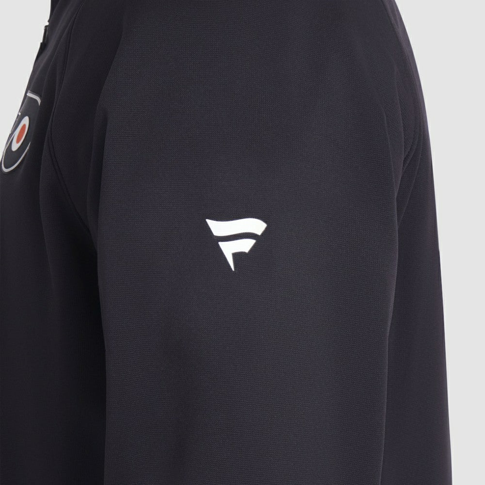 NHL Philadelphia Flyers Fanatics Authentic Pro Rink Raglan Quarter-Zip Pullover