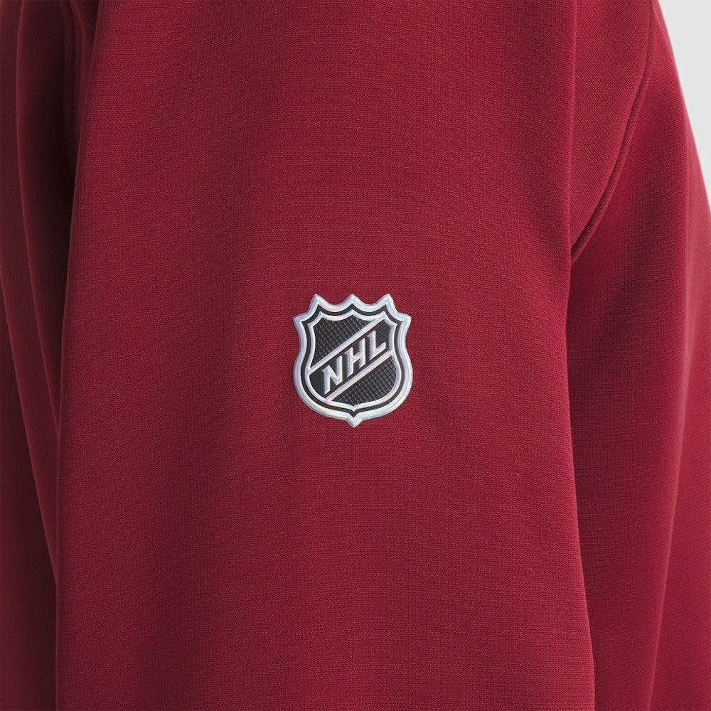 NHL Colorado Avalanche Fanatics Authentic Pro Rink Raglan Quarter-Zip Pullover