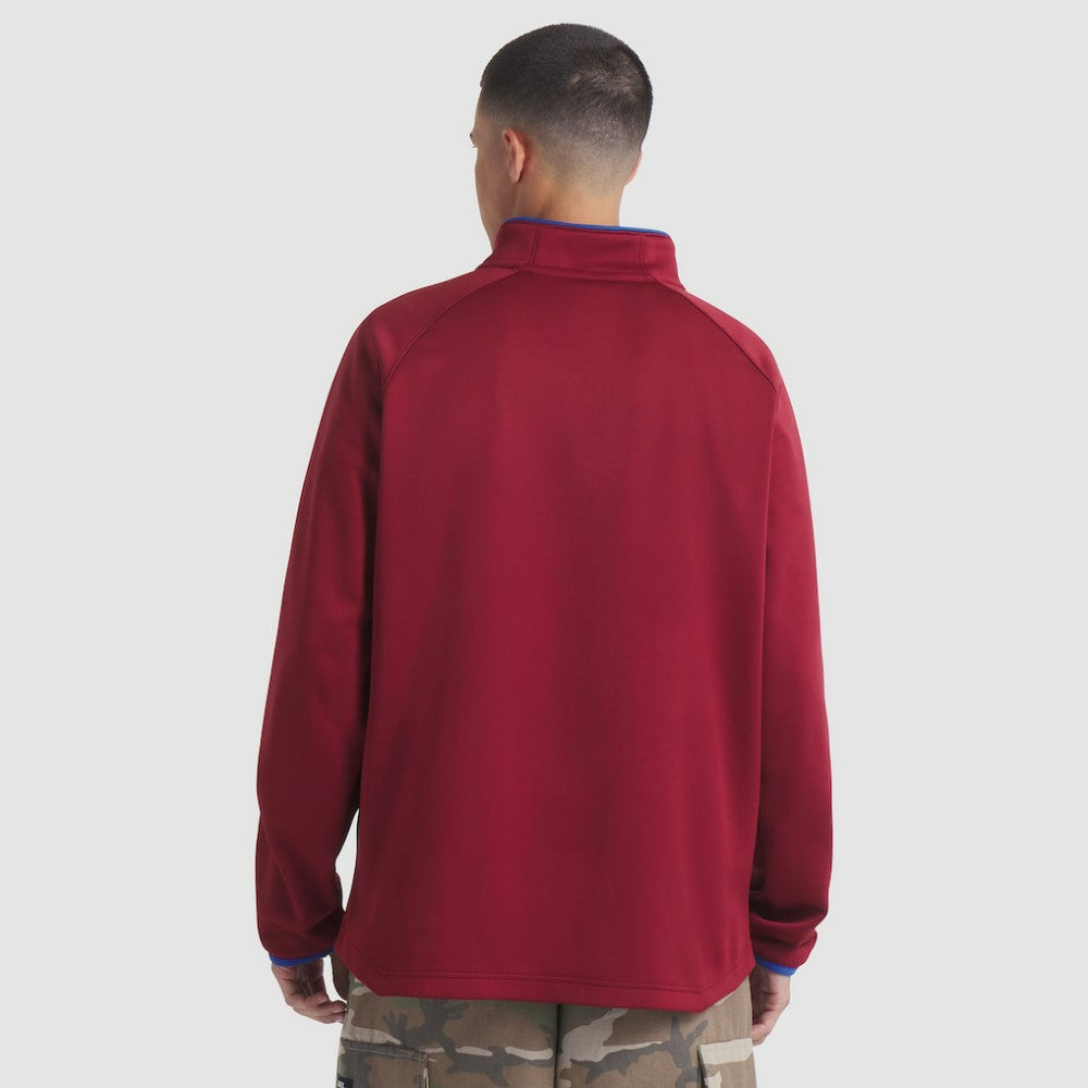 NHL Colorado Avalanche Fanatics Authentic Pro Rink Raglan Quarter-Zip Pullover