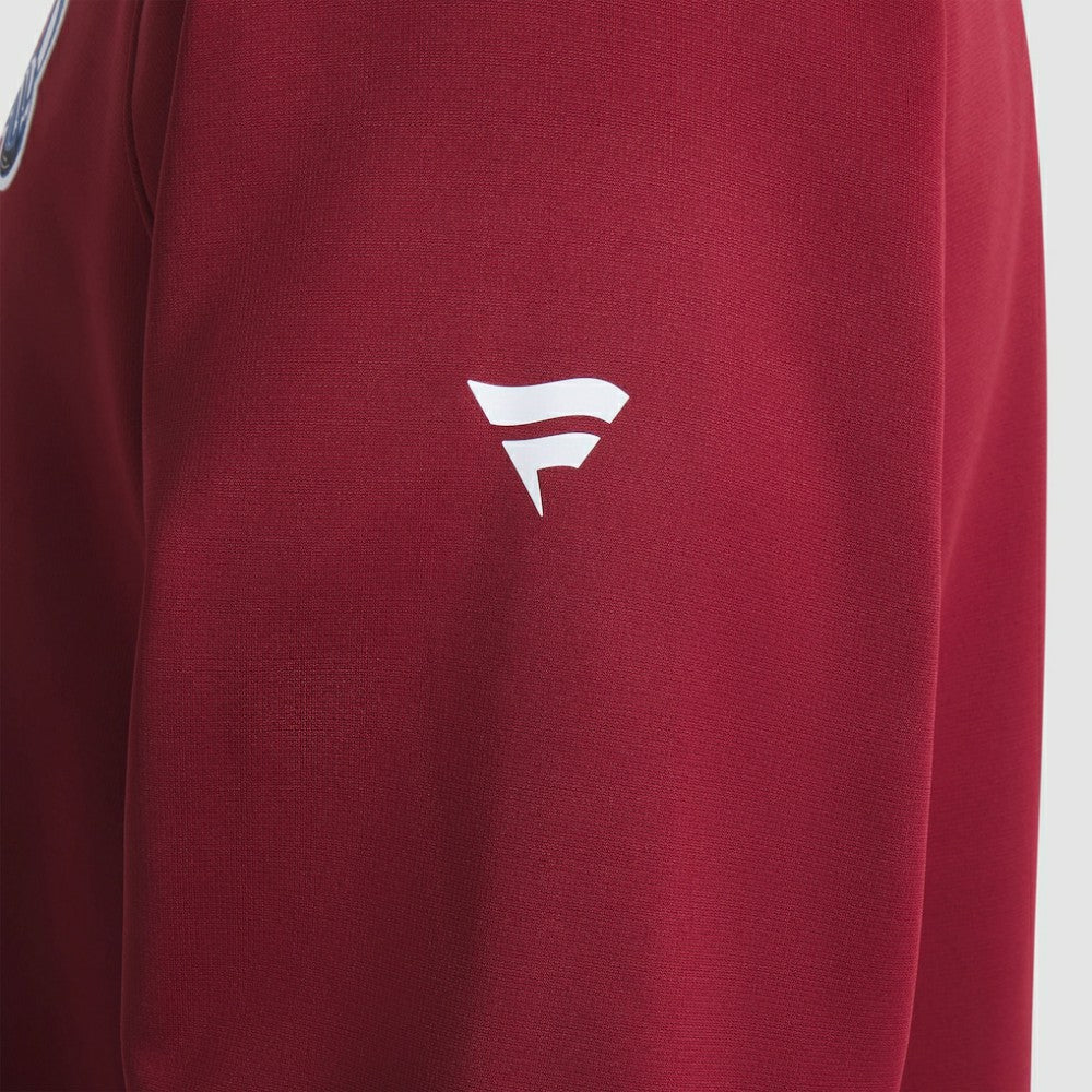 NHL Colorado Avalanche Fanatics Authentic Pro Rink Raglan Quarter-Zip Pullover