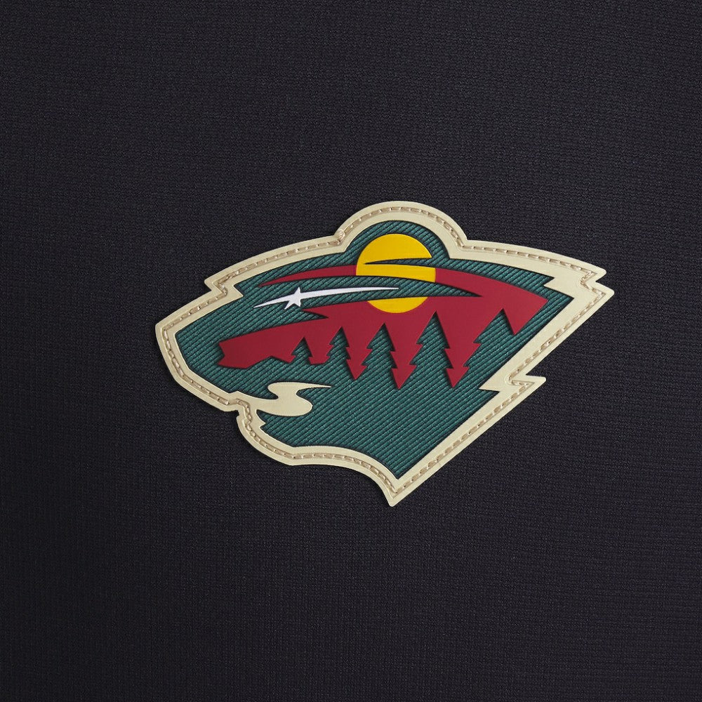 NHL Minnesota Wild Fanatics Authentic Pro Rink Raglan Quarter-Zip Pullover
