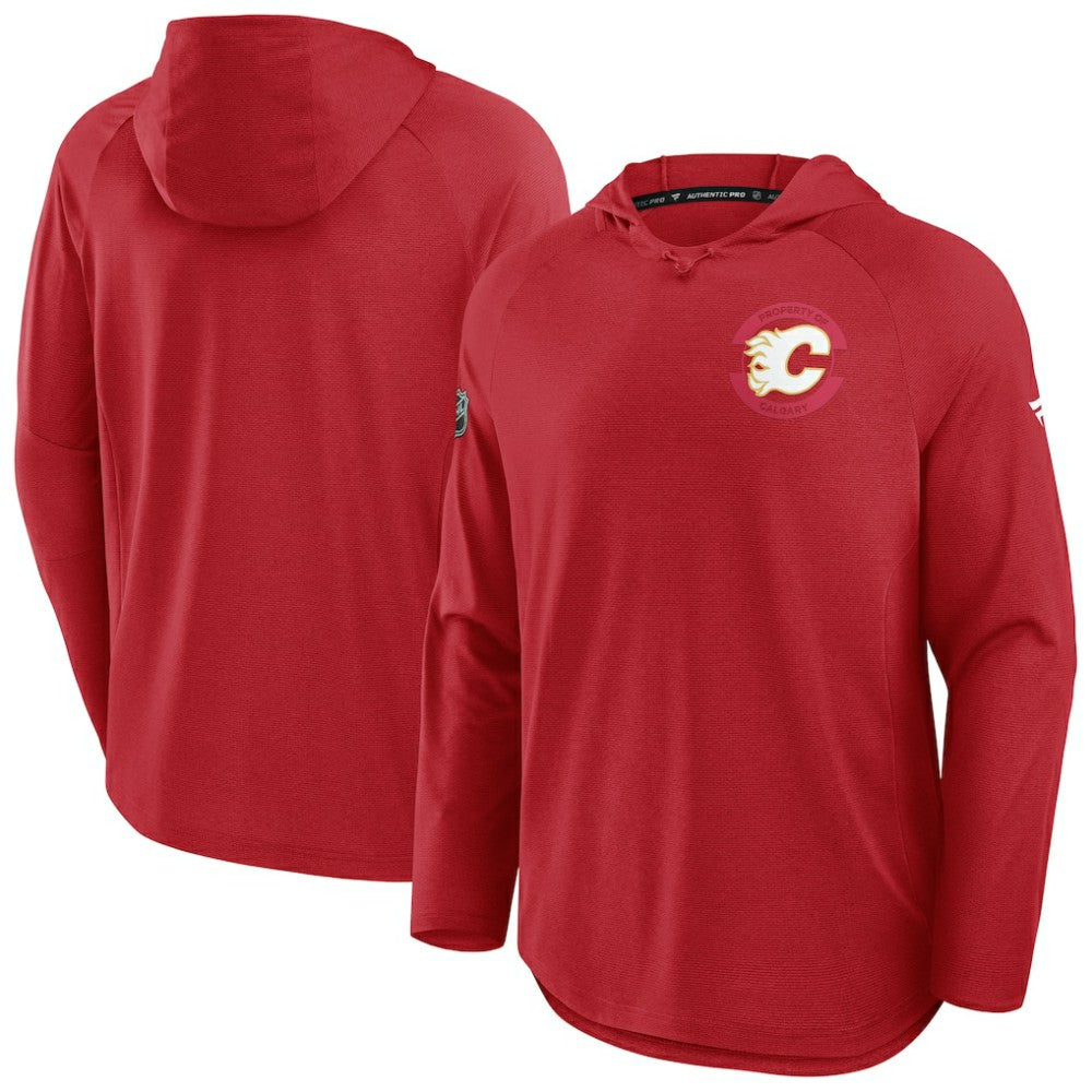 NHL Calgary Flames Fanatics Authentic Pro Rink Hoodie