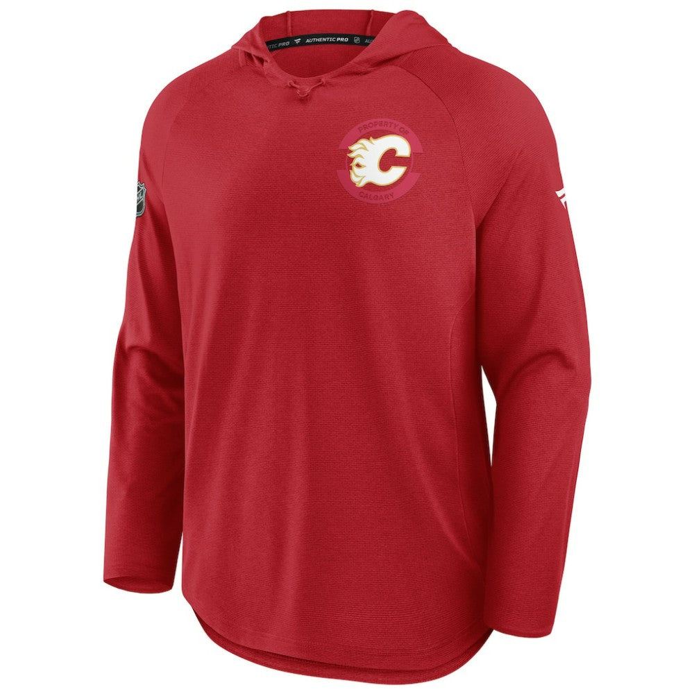 NHL Calgary Flames Fanatics Authentic Pro Rink Hoodie