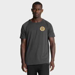 NHL Boston Bruins Fanatics Authentic Pro Rink Raglan Performance T-Shirt