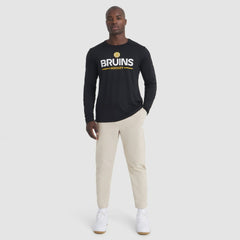 NHL Boston Bruins Fanatics Authentic Pro Rink Tech Long Sleeve T-Shirt